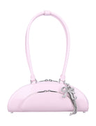 CURVED CHARM SHOULDER BAG Self-Portrait LILLAC U