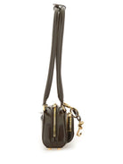 MINI LEATHER SHOULDER BAG WITH CHARM Self-Portrait