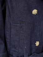 DENIM TRENCH JACKET Self-Portrait