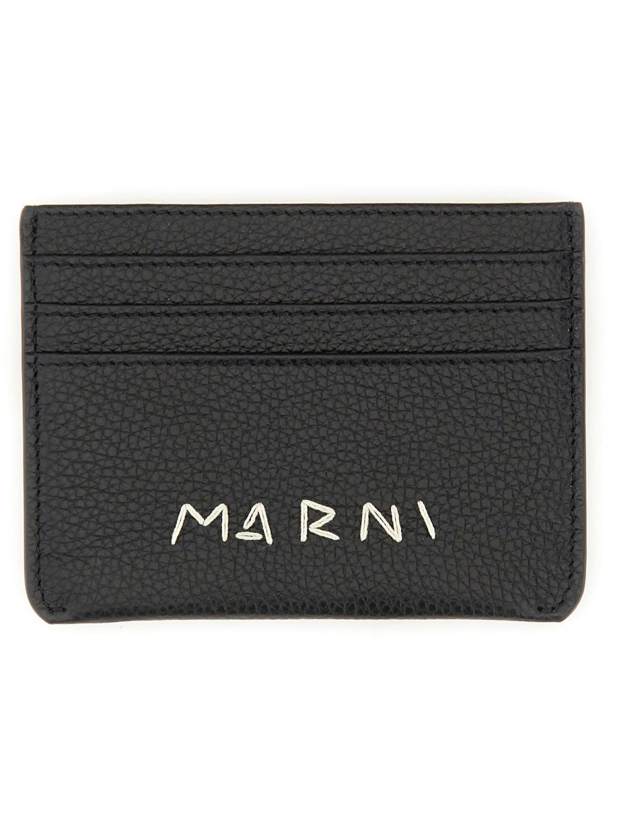PORTACARTE CON RAMMENDO LOGO Marni
