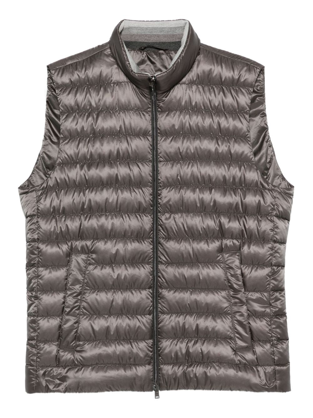 NYLON DOWN VEST Herno GREY 50