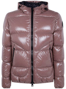 "BOMBER GLOSS" JACKET Herno BROWN 46