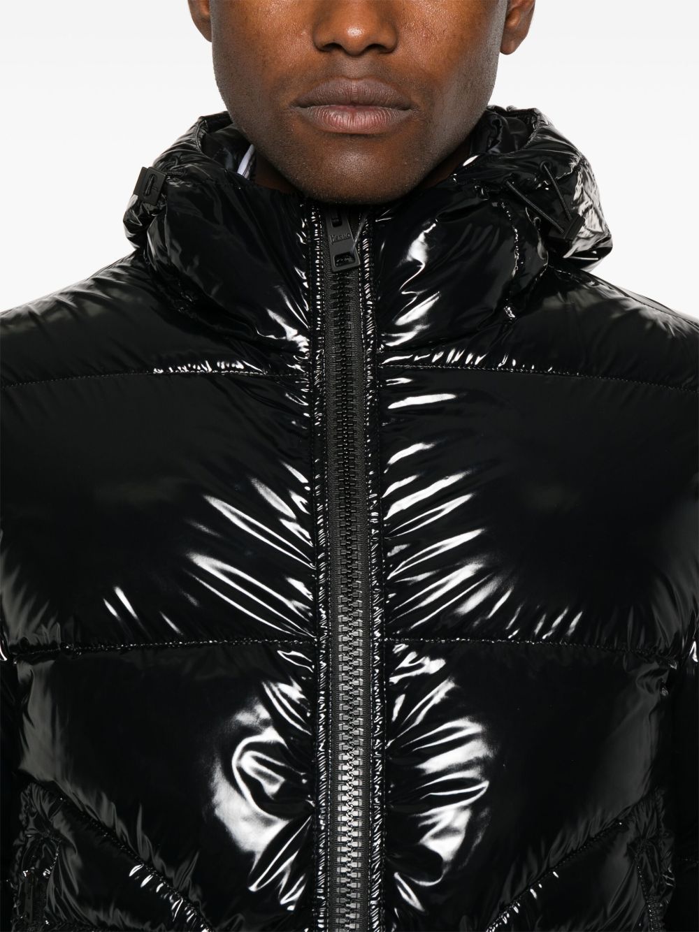 BLACK PA COAT Herno