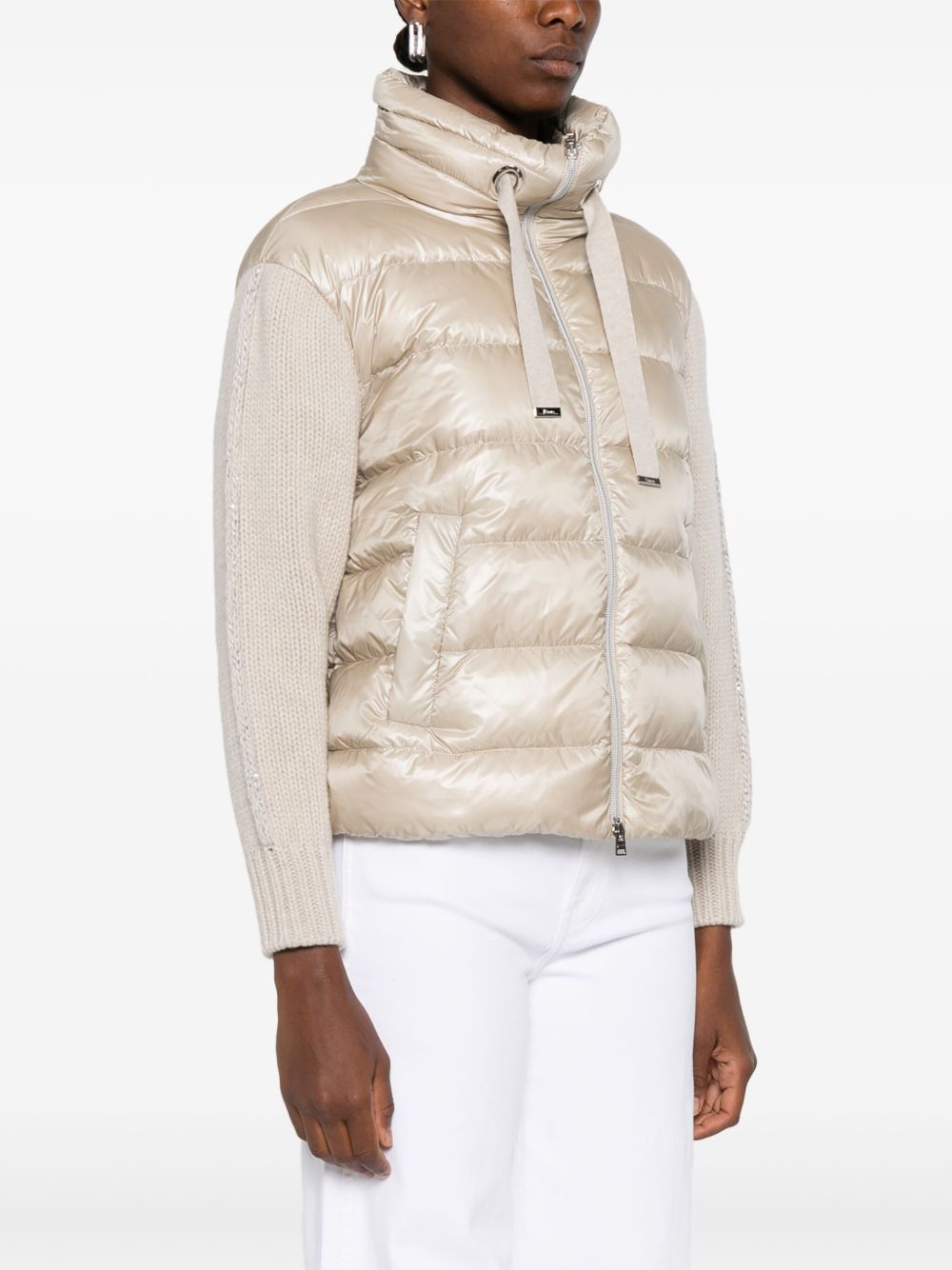 WOOL AND NYLON DOWN JACKET Herno