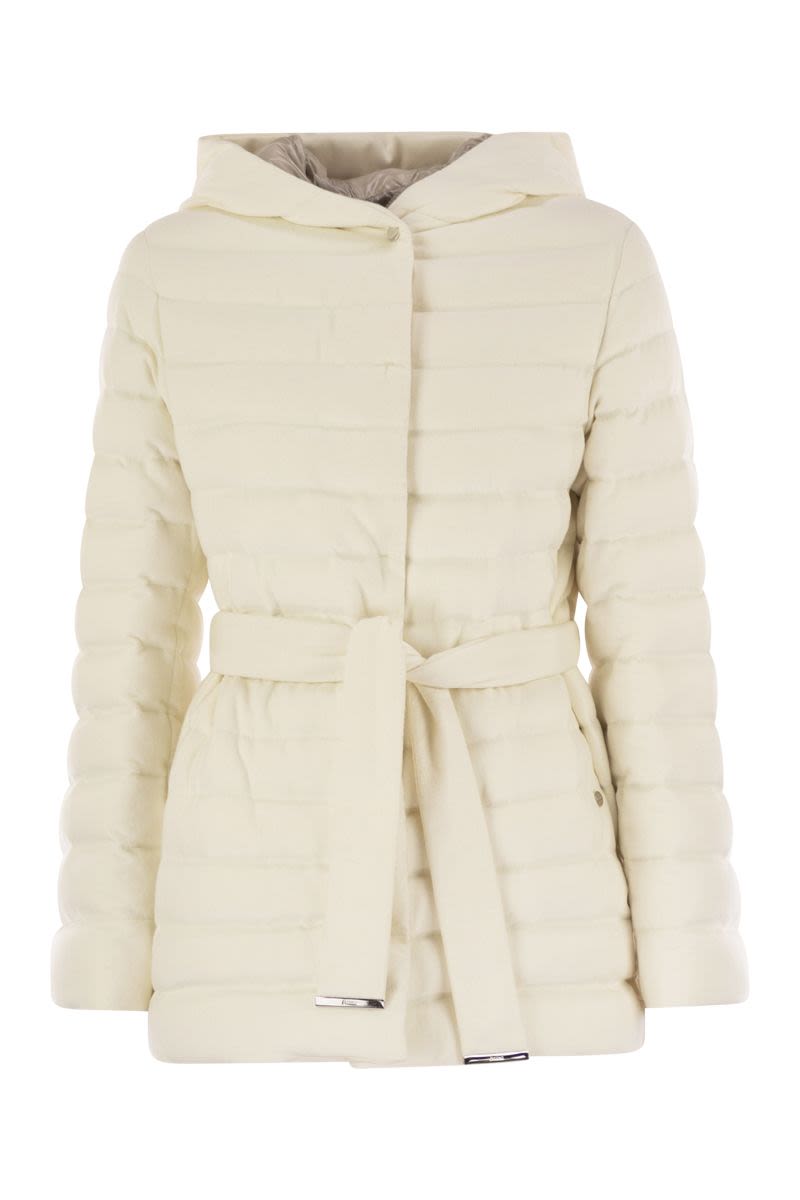 SILK AND CASHMERE KIMONO JACKET Herno IVORY 42