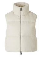 VELVET SLEEVELESS DOWN JACKET Herno CREAM 40