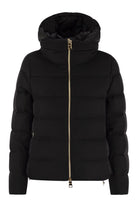RESORT SILK AND CASHMERE DOWN JACKET Herno BLACK 44