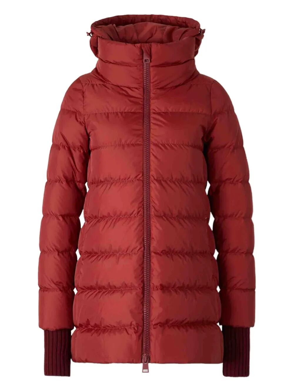 HOODED ZIP-UP PADDED JACKET Herno RED 44