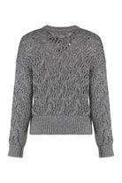 PILADE LUREX KNIT SWEATER MAX MARA STUDIO