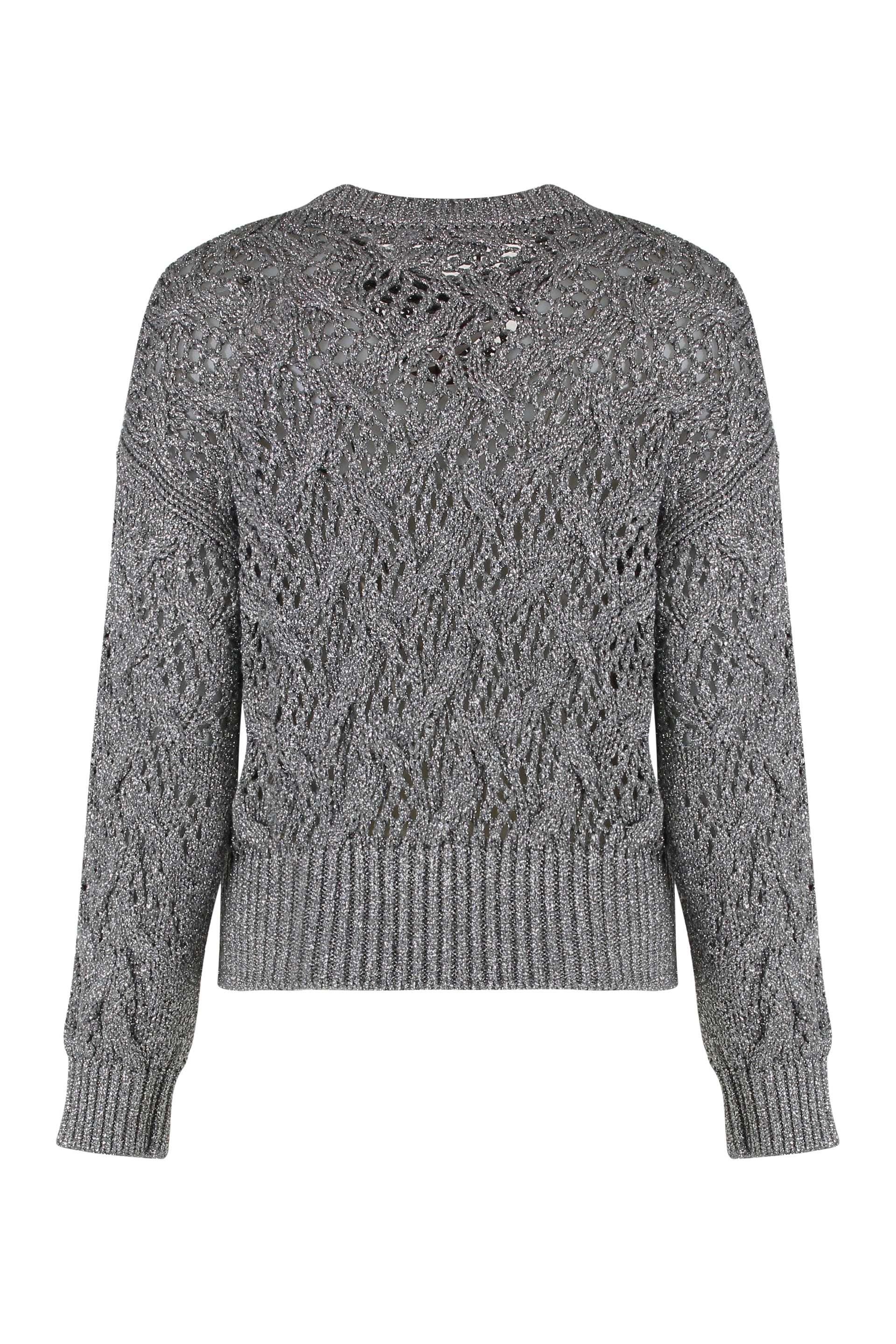 PILADE LUREX KNIT SWEATER MAX MARA STUDIO