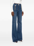 BLUE STRETCH CLOTHING JEANS Elisabetta Franchi
