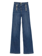 BLUE STRETCH CLOTHING JEANS Elisabetta Franchi BLUE 25