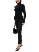 BLUE MERINO WOOL SWEATERS JEAN PAUL GAULTIER