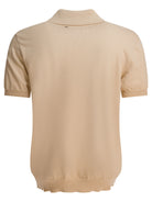 BEIGE COTTON POLO SHIRT ALTUM