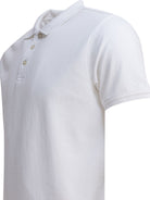 WHITE COTTON POLO SHIRT ALTUM