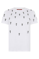 PONTILE COTTON CREW-NECK T-SHIRT MAX MARA STUDIO White XS