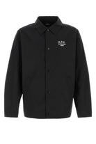 BLACK POLYESTER BLEND REGIS JACKET A.P.C. BLACK S