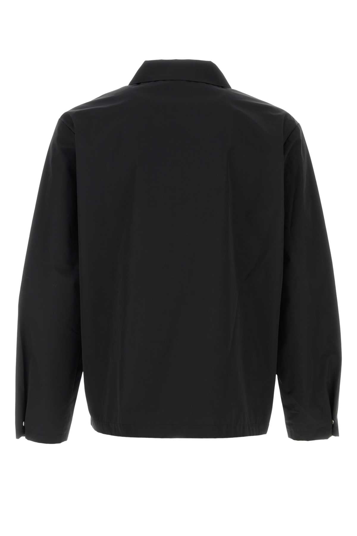 BLACK POLYESTER BLEND REGIS JACKET A.P.C.