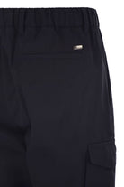 PURE COTTON RESORT CARGO TROUSERS Herno