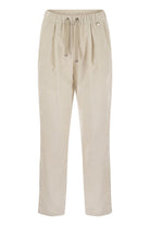 BRIGHT CORDUROY RESORT TROUSERS Herno BEIGE 44
