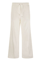 RESORT COTTON TROUSERS WITH DRAWSTRING Herno WHITE 42