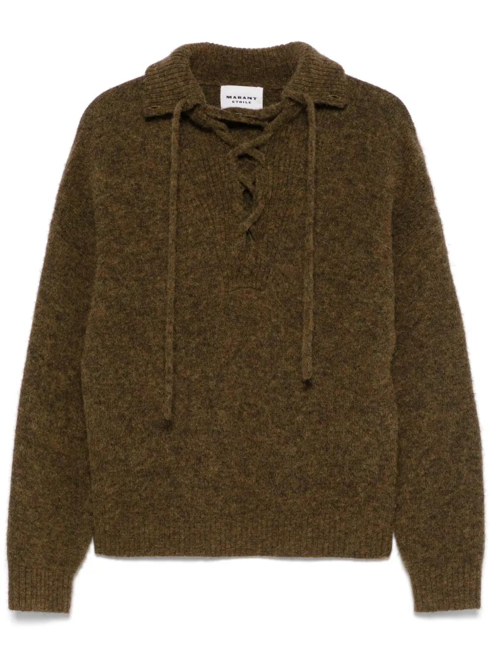 PHYLIA KNIT TOP Isabel Marant BRONZE 36