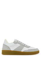 TWO-TONE SYNTHETIC LEATHER PLAIN SNEAKERS A.P.C. MULTICOLOURED 36