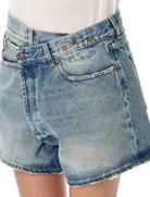 CROSSOVER DENIM SHORT R13