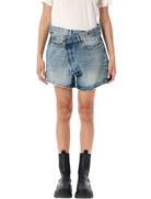 CROSSOVER DENIM SHORT R13 BAIN BLUE 27