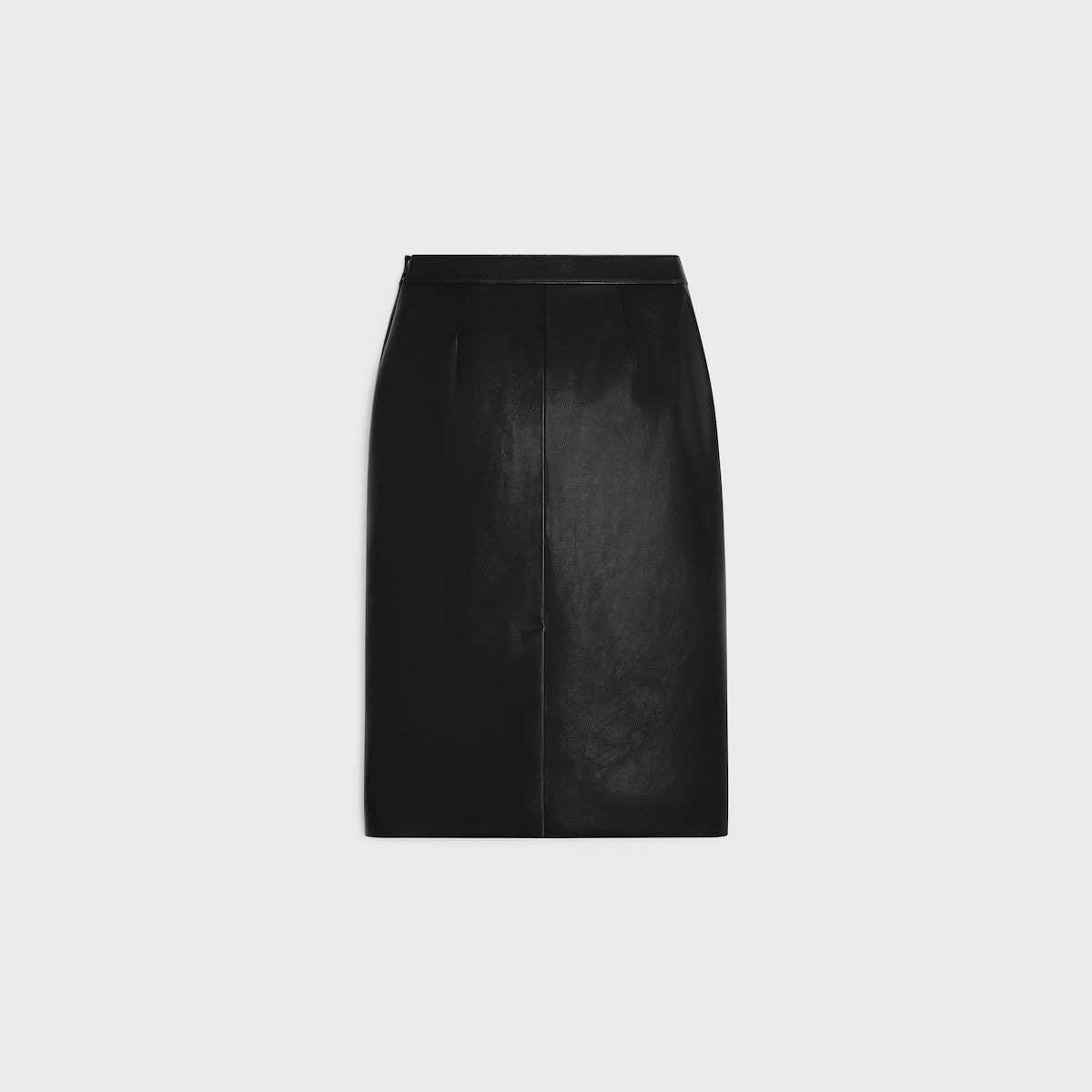 LEATHER PENCIL SKIRT Celine
