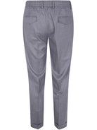 "ROMA" FLANEL COULISSE CHINO TROUSERS BARBA Napoli