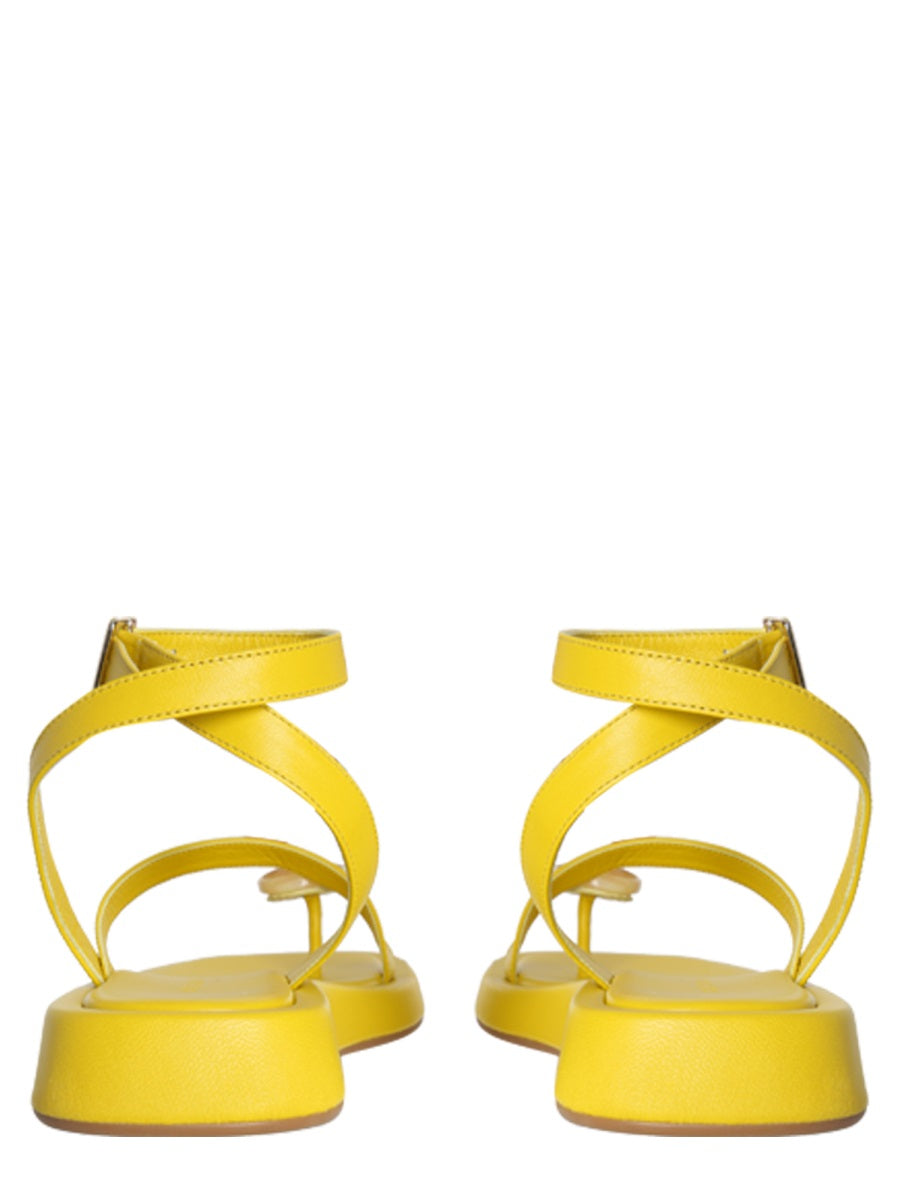 ROSIE 18 GIA/RHW LEATHER SANDALS GIA BORGHINI