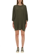 GREEN VISCOSE NYLON T-SHIRTS Rick Owens GREEN UNI