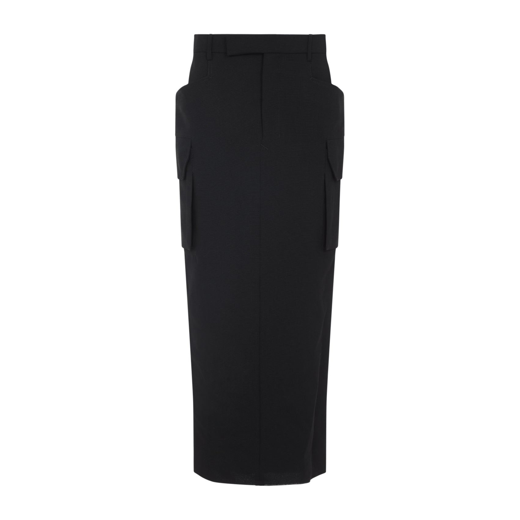 FIRBANKS COTTON SKIRT Rick Owens BLACK 40
