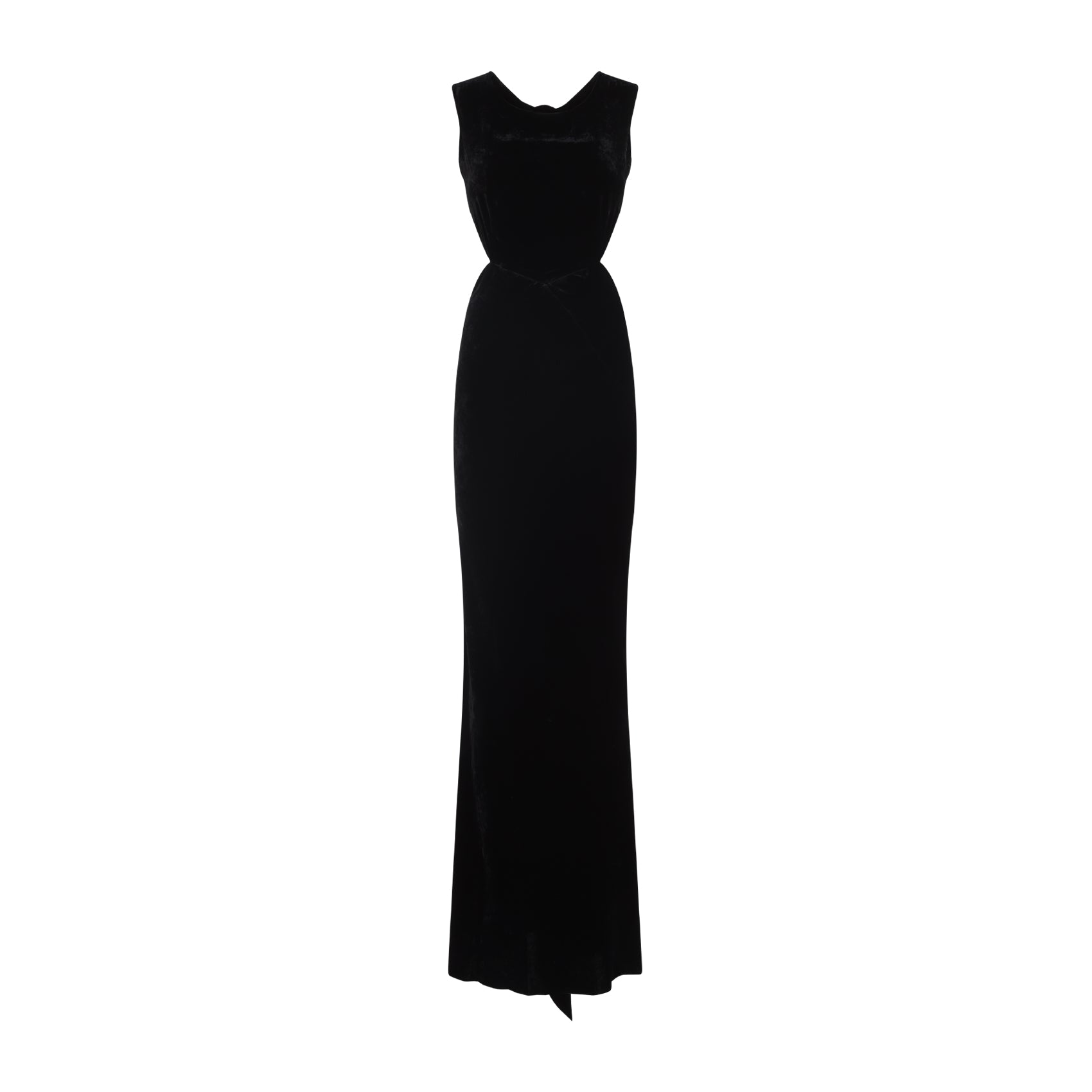 BLACK VISCOSE SILK DRESSES Rick Owens BLACK 40