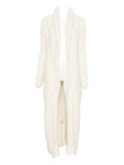 KNITTED LONG CARDIGAN Rick Owens WHITE XS