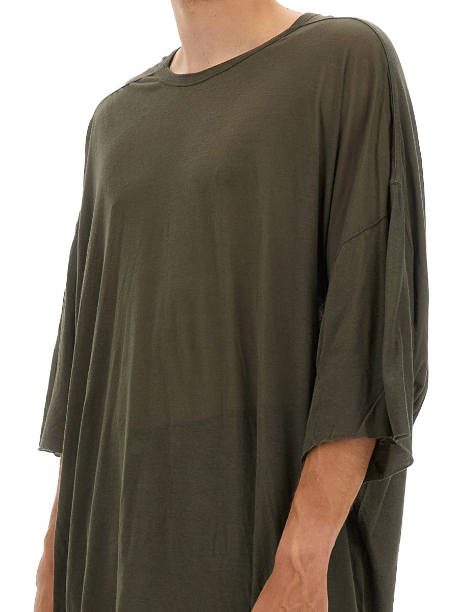 GREEN COTTON T-SHIRTS Rick Owens