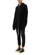 BLACK ALPACA WOOL SWEATSHIRTS Rick Owens