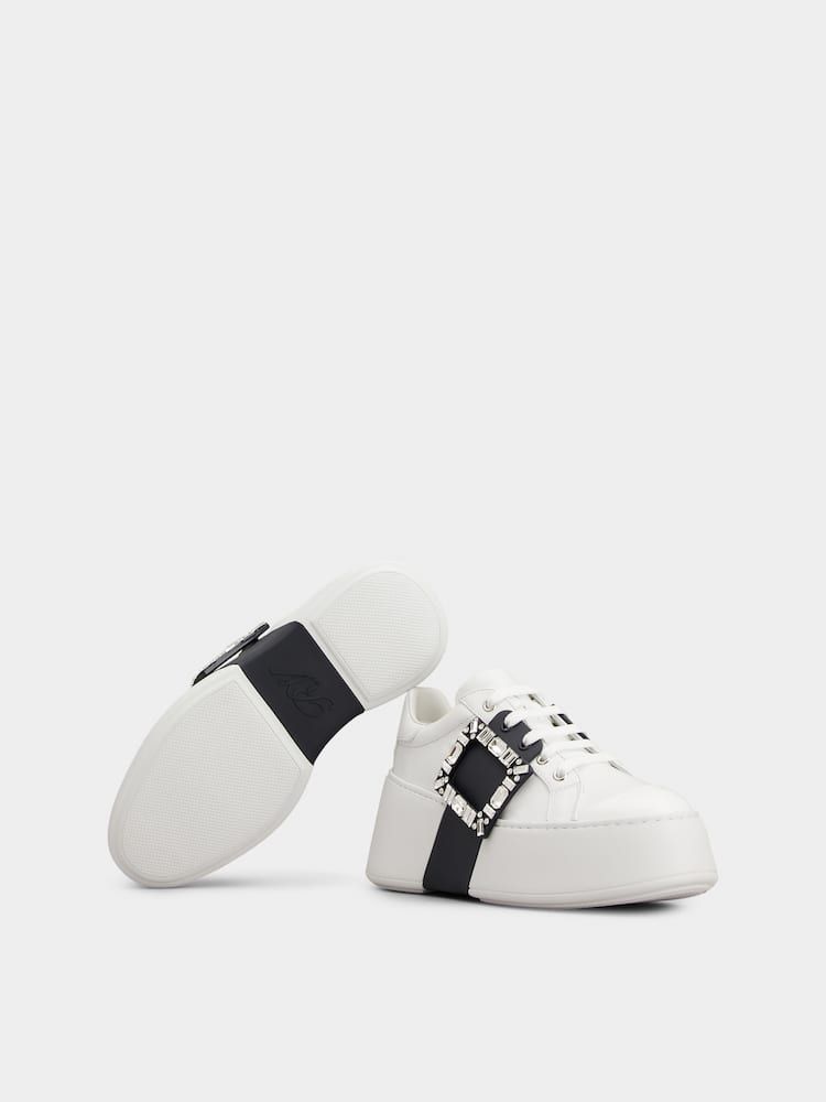 VIV SKATE SNEAKER HIGH SOLE WHITE Roger Vivier