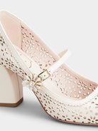 SALON PERFORADO TACON ANCHO CR Roger Vivier