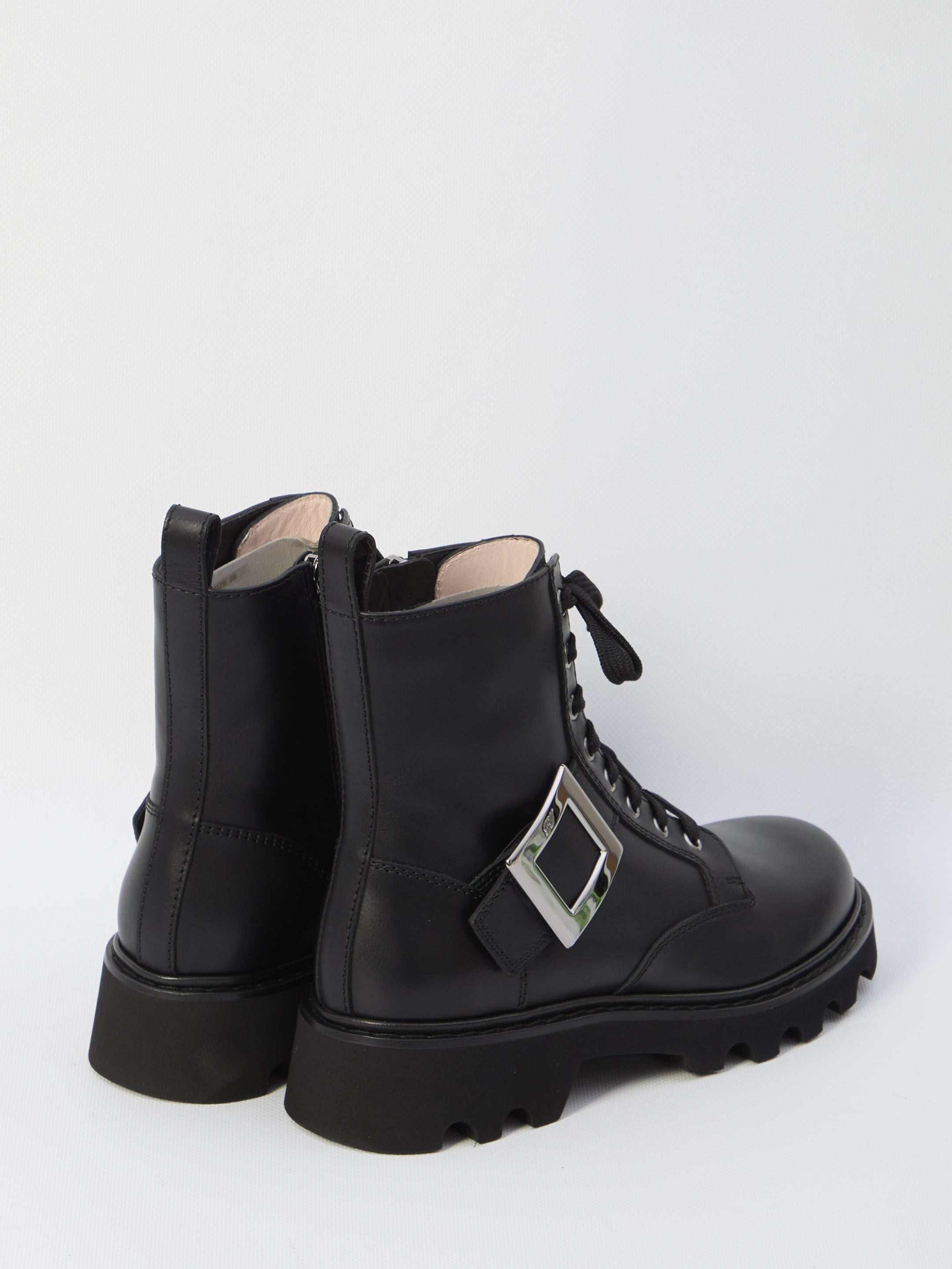 VIV RANGERS COMBAT BOOTS Roger Vivier