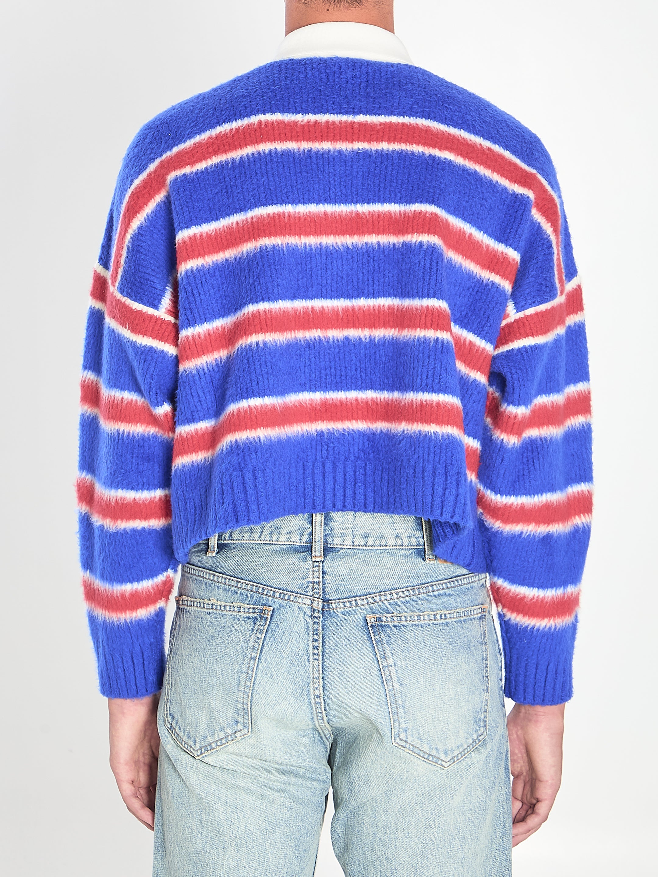 STRIPED POLO-STYLE KNIT Celine