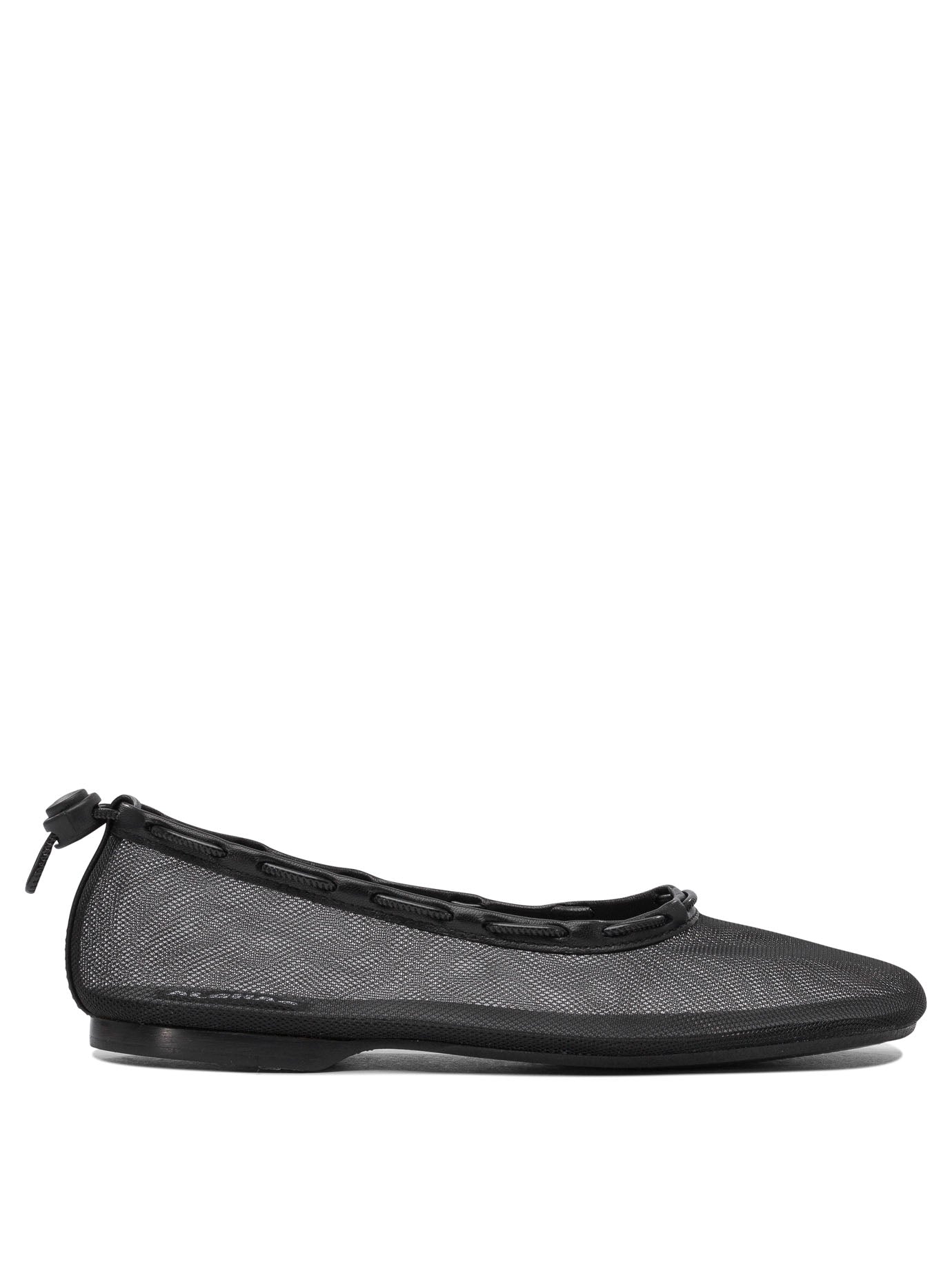 BLACK CUEROLITE BALLERINAS Alohas BLACK 40