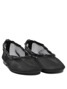 BLACK CUEROLITE BALLERINAS Alohas