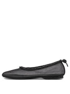 BLACK CUEROLITE BALLERINAS Alohas