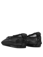 BLACK CUEROLITE BALLERINAS Alohas