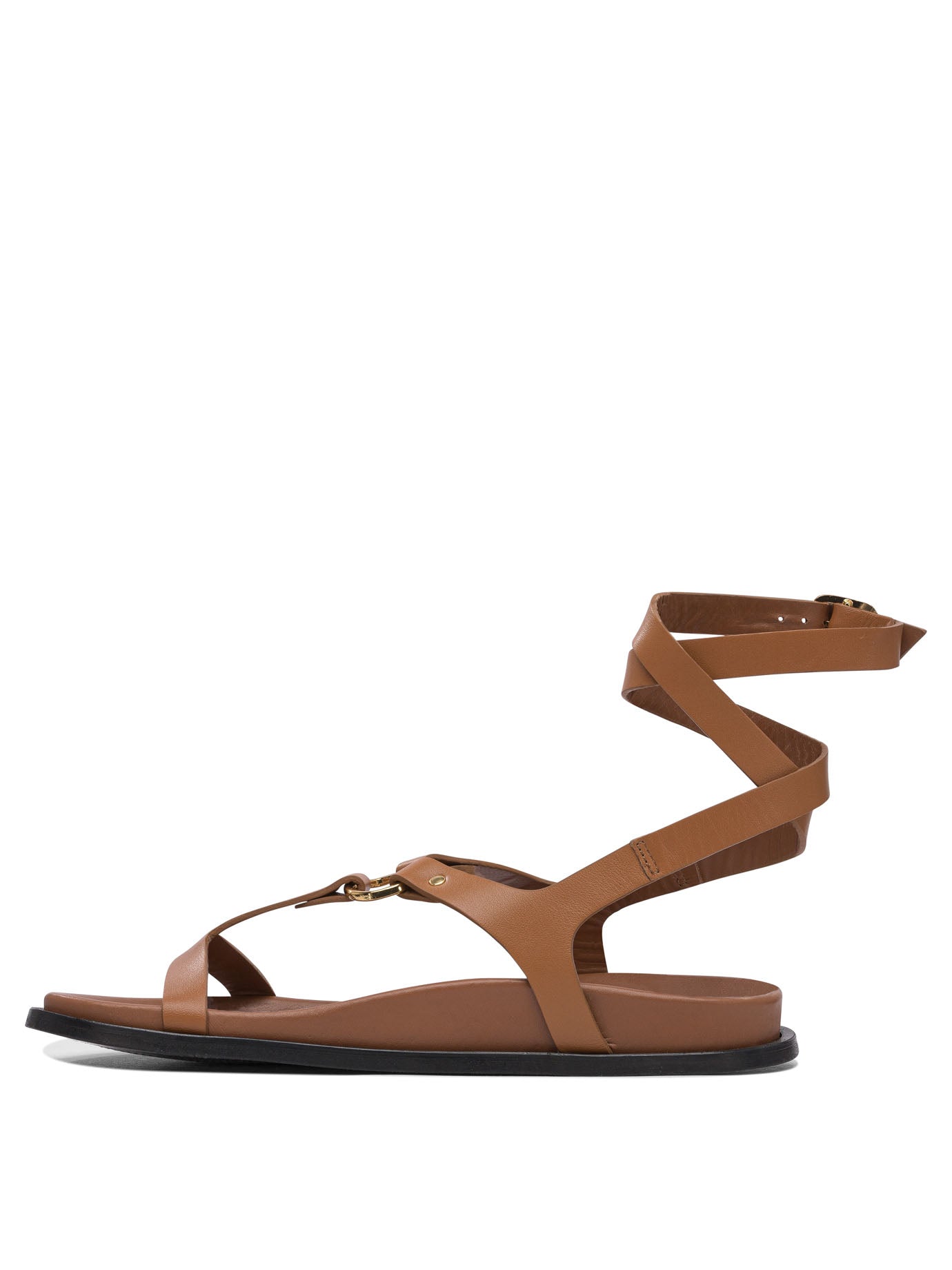 BEIGE CUEROLITE SANDALS Alohas