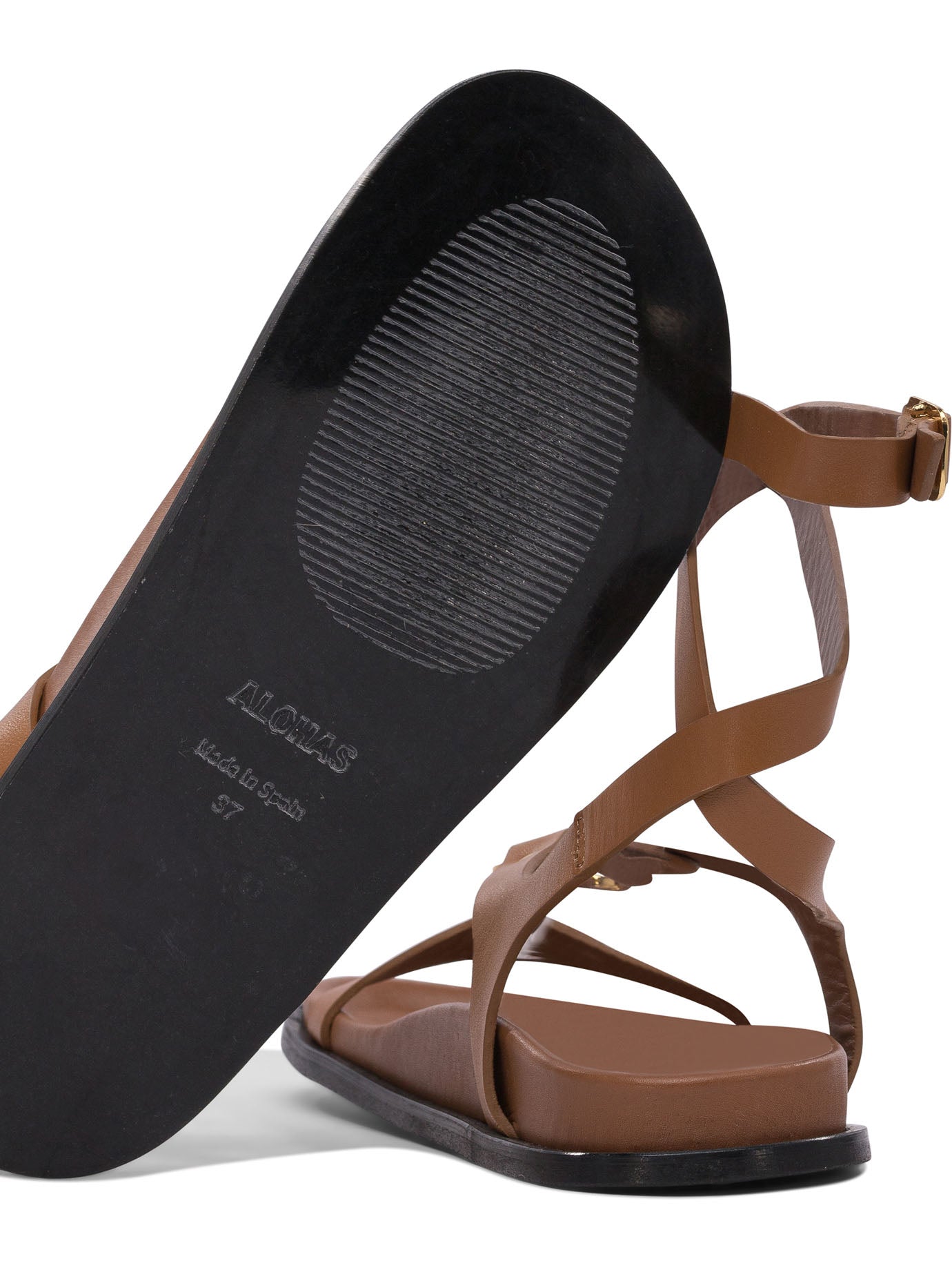 BEIGE CUEROLITE SANDALS Alohas