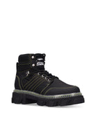 CLEATED LACE UP HIKING BOOTS Ganni