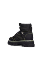 CLEATED LACE UP HIKING BOOTS Ganni